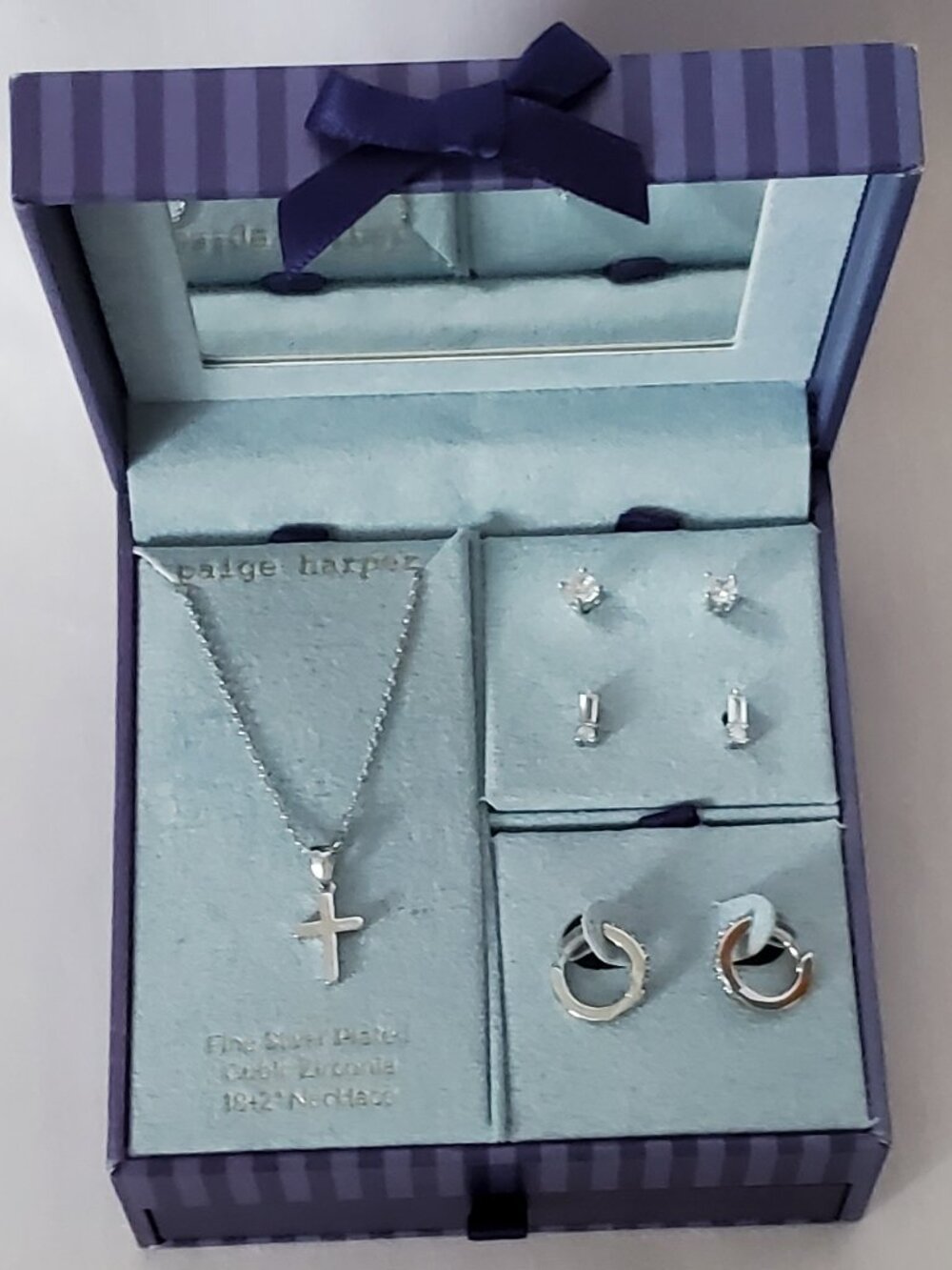 Brand New! Inspirational Cubic Zirconia Jewelry Giftset A perfect gift for Mom!